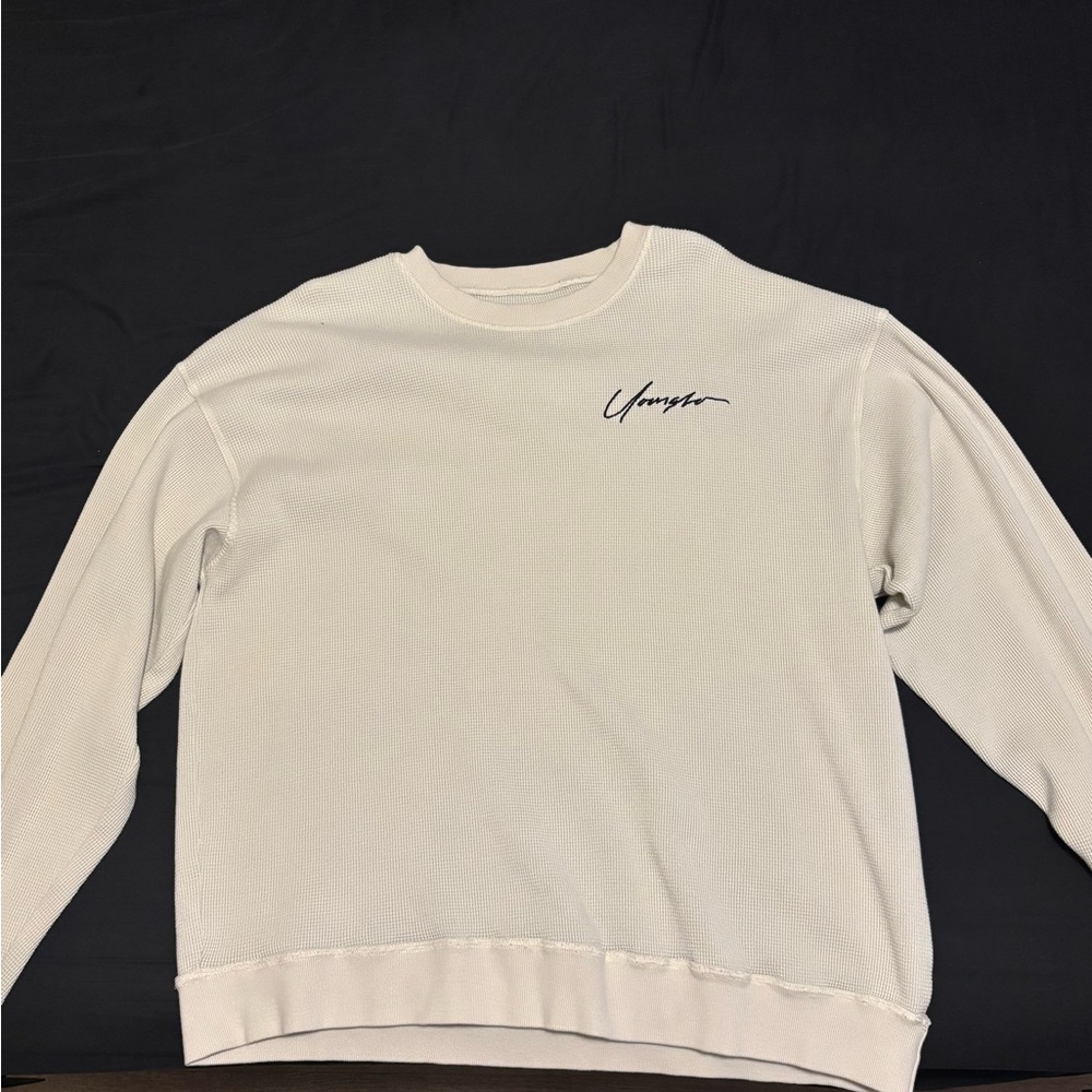 YoungLA Off-White Crewneck Sweater/Thermal
